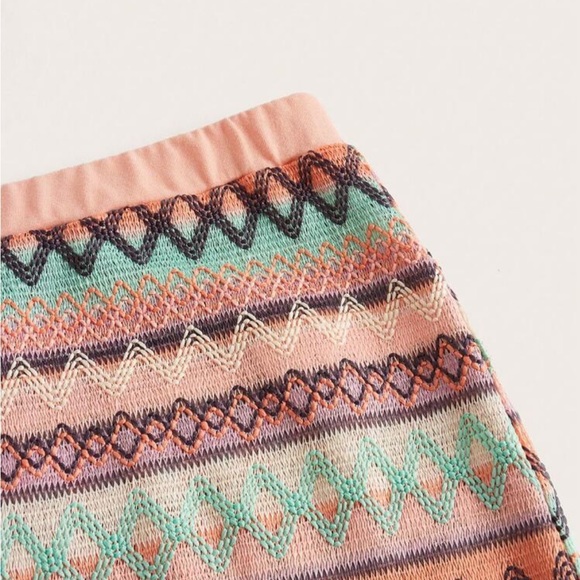 Colorful Patterned Two-Piece Set - Picture 3 of 3